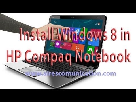 comment installer windows xp sur compaq cq61