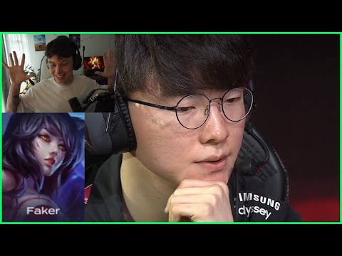 IS FAKER GOING TO PICK HIS AHRI SKIN?? (FIRST AHRI PICK SINCE SKIN RELEASE)