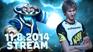Dota 2 Stream: Na`Vi Dendi - Storm Spirit (Gameplay)