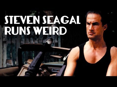 Steven Seagal Runs Weird
