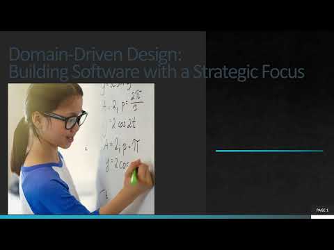 Domain Driven Design : Building Software with a Strategic Focus