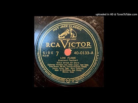 Coleman Hawkins' 52nd Street All Stars ‎– Low Flame (1948)