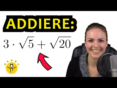 WURZELN addieren und subtrahieren einfach erklärt