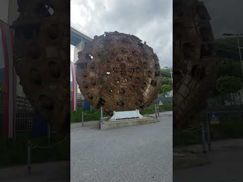 Gigantyczne wiertło  #polska #travel #ciekawostki #mountains #gdzie #alp #nature #shortsvideo