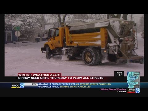 GR may need until Thurs. to plow all streets