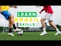 LEARN BEST BRAZIL FOOTBALL SKILLS | how to play like Neymar