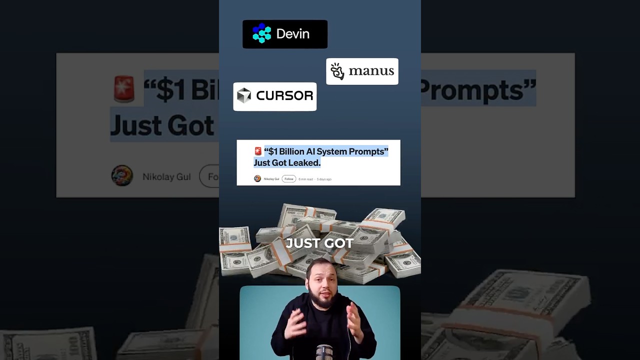$10B AI Tools Just Got Leaked – Full Prompts Now on GitHub