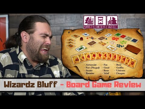 Wizardz Bluff - Board Game Review