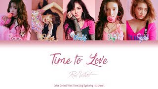 Red Velvet (레드벨벳) — Time To Love (Han|Rom|Eng Color Coded Lyrics by redxheart)