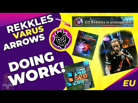 G2 Rekkles Varus Arrows DOING WORK 👌 G2 vs Astralis