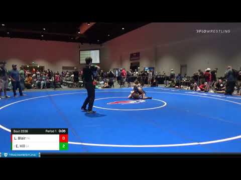 119-127 Lbs Round 2 - Evey Hill, GA Vs LilyAnn Blair, TN 3361