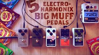 Video thumbnail for 5 EHX Nano Big Muff Pedals (Nano, Triangle, Green Russian, OpAmp, Nano Bass Big Muff) by The Pedal Bored
