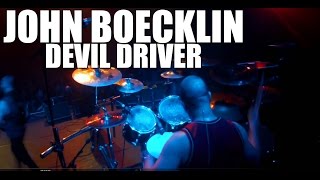 DevilDriver (John Boecklin) - 'Dead To Rights' live drum cam