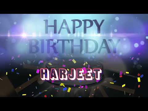 Wish you a very Happy Birthday Harjeet from Birthday Bash