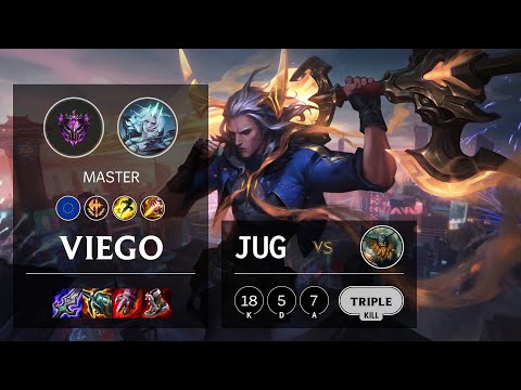 Viego Jungle vs Olaf - EUW Master Patch 11.18