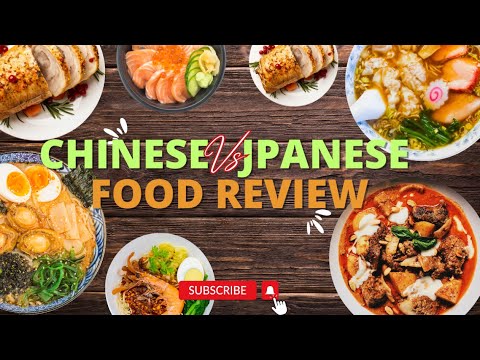 Culinary differences between China and Japan!