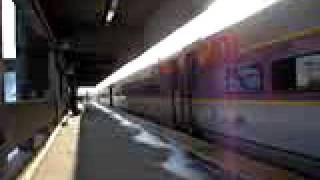 preview picture of video 'MBTA commuter rail in malden center'