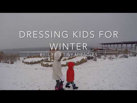 Different types of kids winter clothes