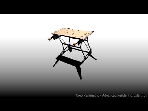 CREO Parametric 2.0 Black and Decker Workmate