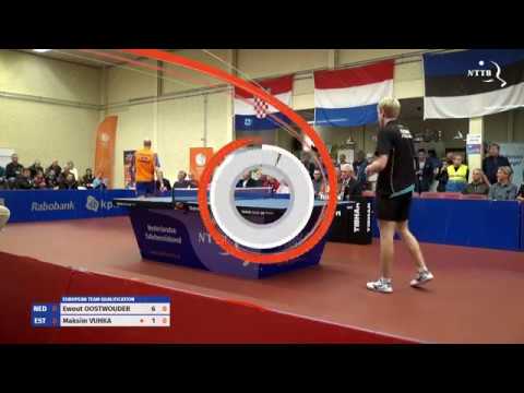 EK Teams 1ste ronde: Ewout Oostwouder vs Maksim Vuhka