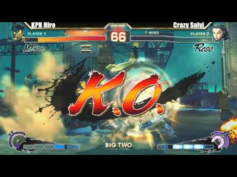SSF4 AE 2012 KPB EMP Hiro vs Crazy Salvi - Big Two #6 Tournament Sponsored by TGS