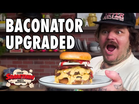 Matty's Deluxe Homemade Baconator | Cookin' Somethin' w/ Matty Matheson