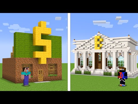 NOOB vs PRO Bank To Store My Money