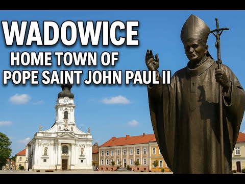 Wadowice &ndash; the hometown of Pope John Paul II ⛪🕊️✝️