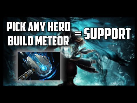Kunkka Pos 4 Meteor Hammer Strat | Dota2