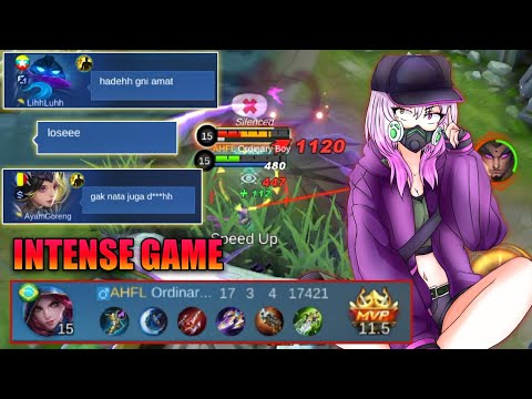 HARD GAME! Underrated Natalia Carry the Feeder Team - MLBB