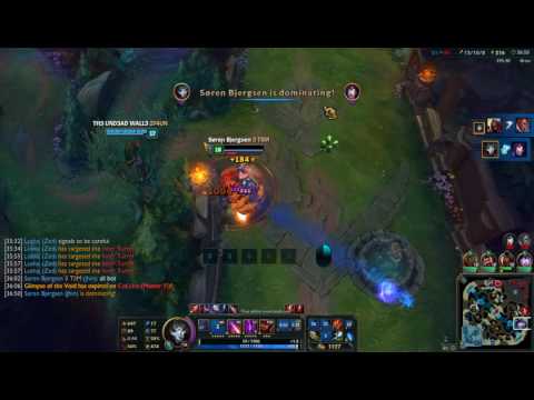 Søren Bjergsen Jhin One Shot (Cosmin Trica)