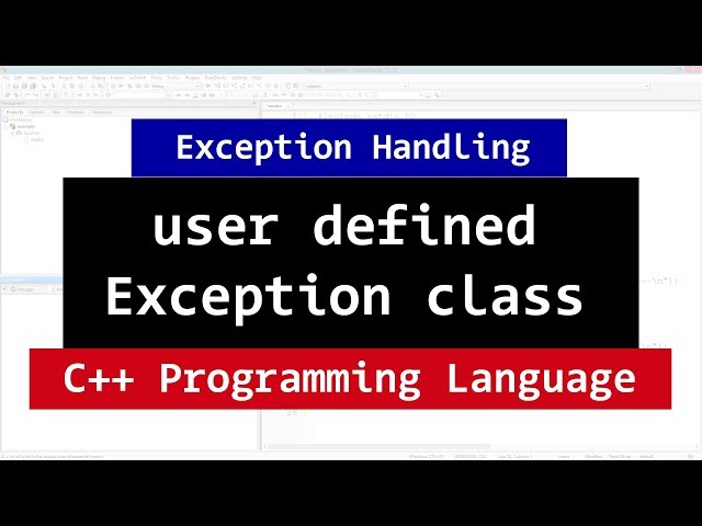 Thumbnail of Creating Custom, User Defined Exception Class lesson