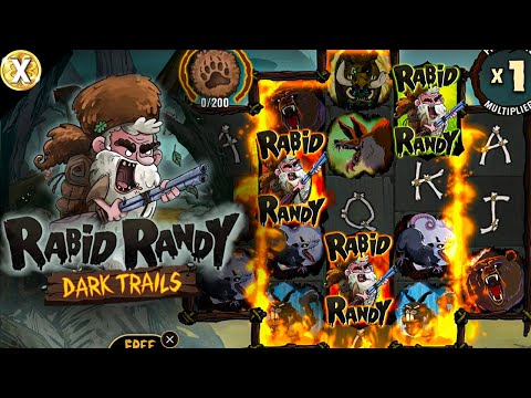 🔥 Massive WIN On NetEnt's Rabid Randy Dark Trails Slot Game