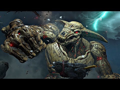 DOOM ETERNAL - Final Boss Fight & Ending (4K 60FPS)
