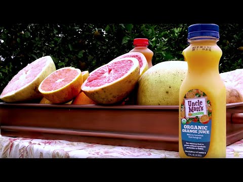 Organic orange juice benefits