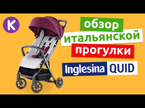 Прогулочная коляска Inglesina Quid Ice Grey (AG87L0ICG/D)