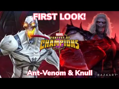 MCOC: Anti-Venom & Knull First Look! Special Attacks and Gameplay!