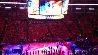 Mr. Everette Harp Playin the National Anthem @ Staples Cent