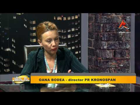 ALBA IN ACTUALITATE 28 07 2015, Laura Goarnă cu Oana Bodea dir  PR Kronospan