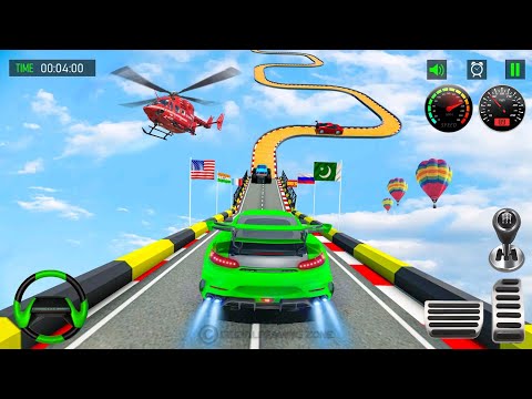 Super Crazy Mega Ramp GT Car Racing - Extreme Car Stunts Master Driving - Android Gameplay -  GGZ