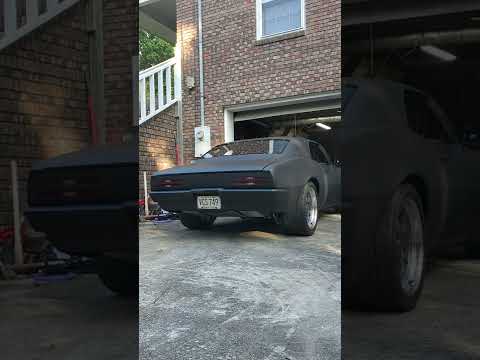 1967 Firebird X-pipe Borla Pro XS Mufflers Exhaust Clip Idle & Rev