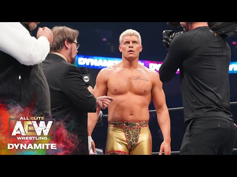 Cody To Receive Ten Lashes From MJF On 2/5 AEW Dynamite