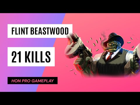 HON FLINT BEASTWOOD Tommy TwoGun - 21 Kills - MVP