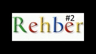 Rehber Videoları bölüm #2 klasörü istedigin yere sürükleme