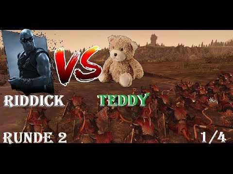 Schneesturm T - R2 - Teddy vs Riddick - Viertelfinale