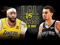 Los Angeles Lakers vs San Antonio Spurs Full Game Highlights | December 12, 2023 | FreeDawkins