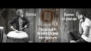 Zaproszenie na koncerty Słoma/Damian Syjonfam/D'Roots Brothers