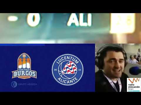 FINAL:HEREDA SAN PABLO BURGOS 98-LUCENTUM ALICANTE 101Retransmisión en DIRECTO del partidoOIR AQUÍ: