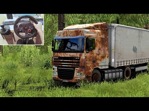 Rebuilding Daf XF105 | Euro Truck Simulator 2 | Logitech G29 Gameplay