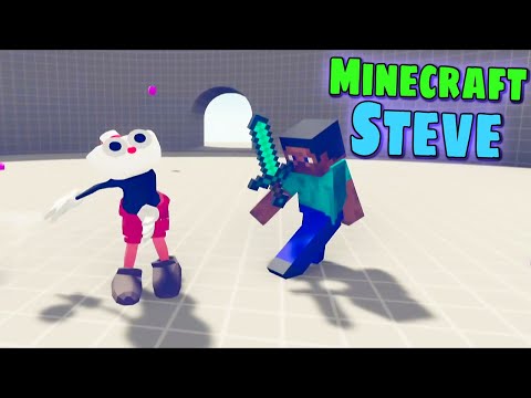 TABS Steve vs Every Faction + Mod + Naruto Cosplay Units 1v1 #4 - TABS MODS GAMEPLAY